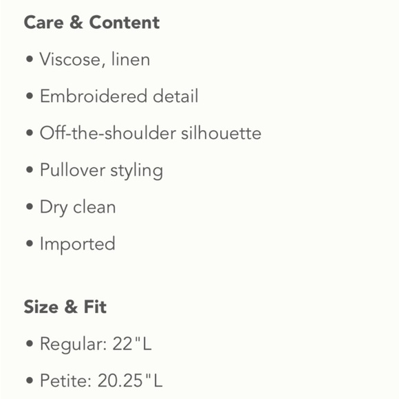 Anthropologie Washoe Off-The-Shoulder Blouse Embroidered Blue top size XS - Picture 11 of 11